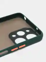 Морской чехол для Xiaomi Redmi 12 (Сяоми Редми 12), пластиковый, матовый, с цветными кнопками