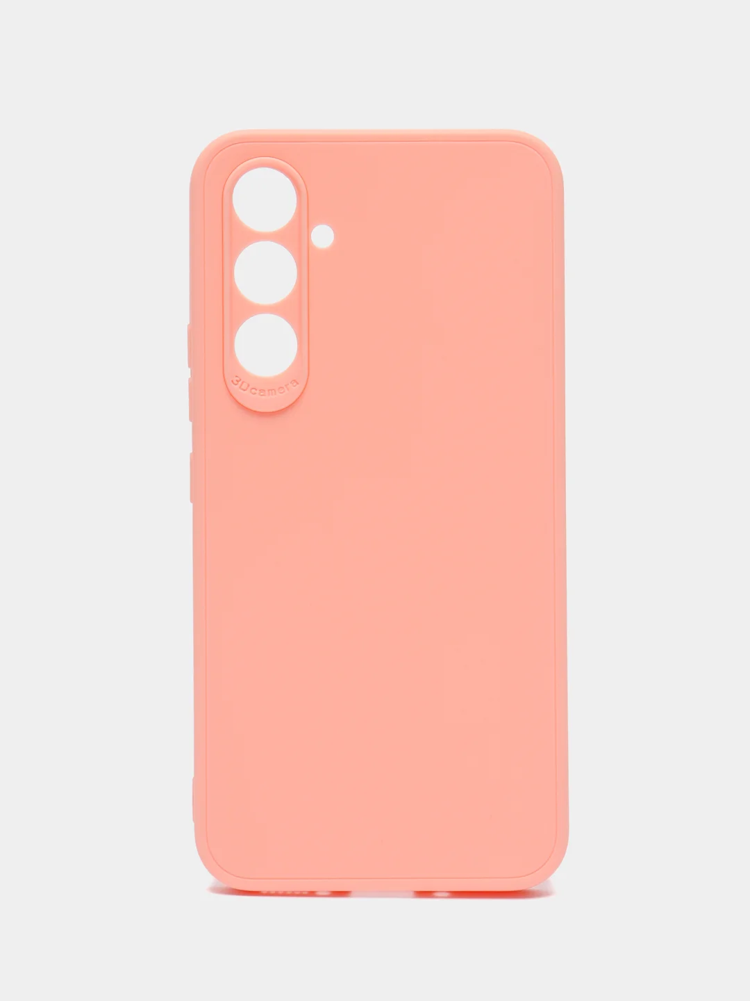 Пудровый чехол для Samsung Galaxy A54 / Самсунг Галакси А54, силиконовый, матовый