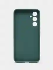 Тёмно-зелёный чехол для Samsung Galaxy A54 / Самсунг Галакси А54, силиконовый, матовый