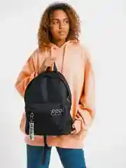 Черный рюкзак "HOOP" женский, унисекс, сумка для ноутбука, женский портфель, 15 л, черный
