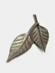 Кованый элемент "Лист", 4 штуки, декоративная ковка, артикул 117
