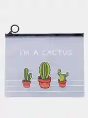 Черный косметичка дорожная, папка, пенал Cactus
