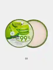 Черный пудра для лица с экстрактом алоэ Lideal Aloe