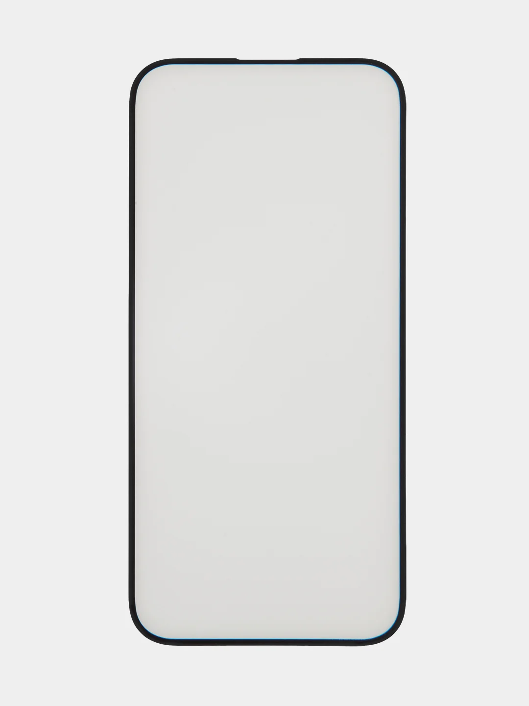 Белый стекло для iPhone 15 Pro защитное ROSCO олеофобное покрытие, матовое, антишпион с рамкой