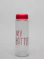 Вишнёвый бутылка для воды My Bottle в мешке, 500 мл
