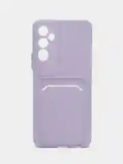Силиконовый чехол для Tecno POVA Neo 2 (Техно Пова Нео 2), прозрачный с карманом для карт