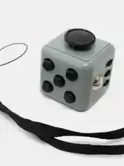 Угольный кубик-антистресс Fidget Cube (фиджет куб) игрушка развивающая, тактильная, сенсорная