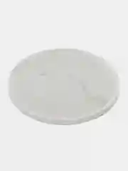 Серый подставка/поднос/ подсвечник из гипса 17,2 см