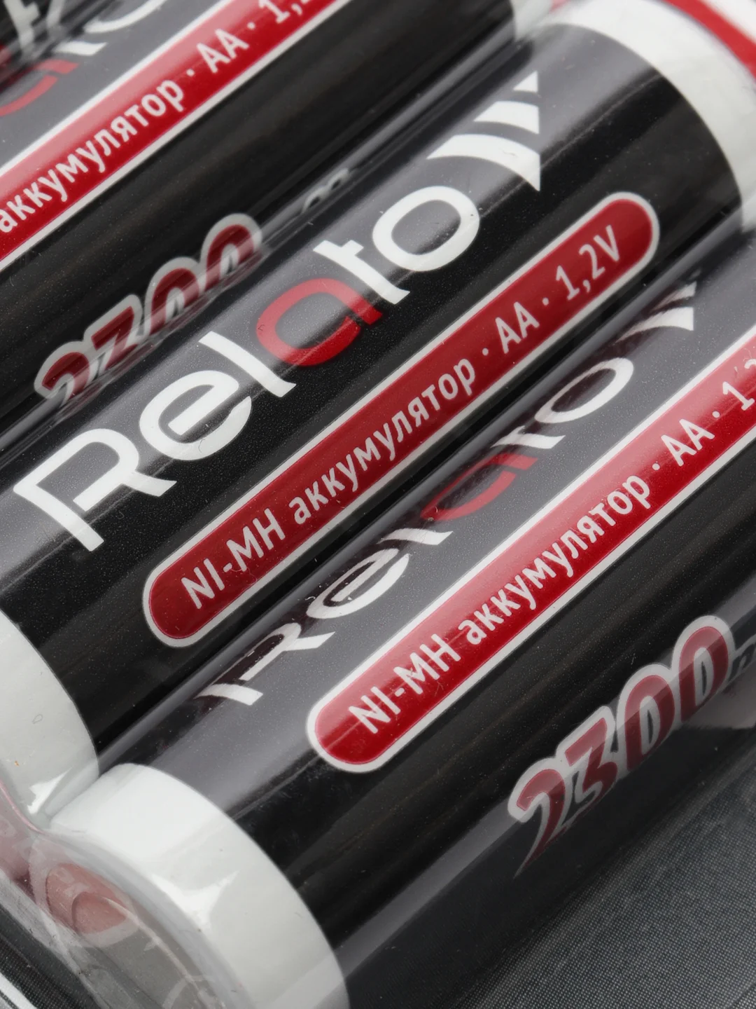 Аккумулятор Relato AA 2300 mAh R2U, 4 штуки в упаковке