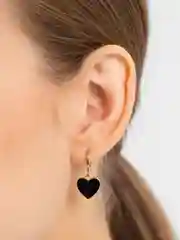 Серьги с подвеской Сердечко