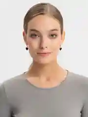 Серьги с подвеской Сердечко