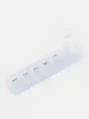 Прозрачный таблетница на 7 отделений