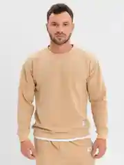Бежевый костюм спортивный мужской