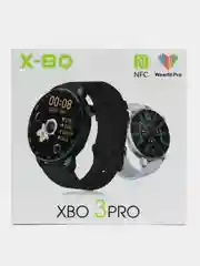 Серый умные часы Smart watch XBO X3 PRO, с поддержкой звонков и уведомлений по Bluetooth