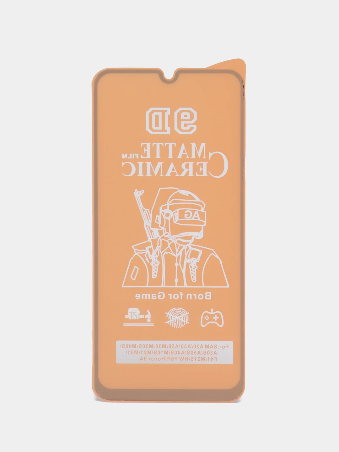 Защитное стекло на Samsung (Самсунг) Galaxy A32, A31, M31, M2, керамическое, матовое