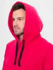 Фуксия толстовка с капюшоном, унисекс