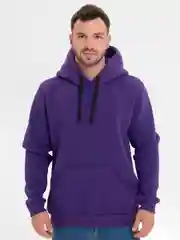 Фиолетовый толстовка с капюшоном, унисекс