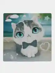 Коралловый алмазная мозаика на подставке, 20*20 см
