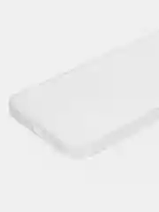 Белый чехол для iPhone 16, 16 Pro, 15 Pro Max, 12, 13, 14, 14 Pro, 11, карбон ультратонкий