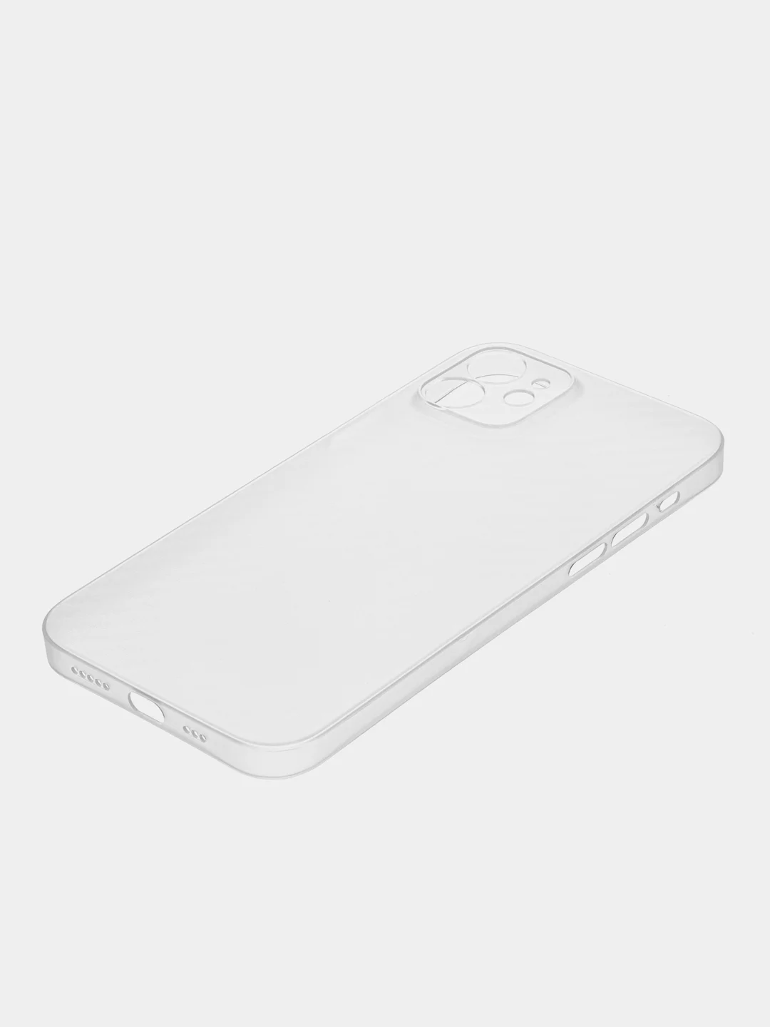 Белый чехол для iPhone 16, 16 Pro, 15 Pro Max, 12, 13, 14, 14 Pro, 11, карбон ультратонкий