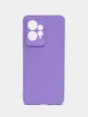 Сиреневый чехол для Redmi Note 12 4G (Редми Нот 12 4Г), силиконовый, матовый