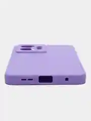 Сиреневый чехол для Redmi Note 12 4G (Редми Нот 12 4Г), силиконовый, матовый
