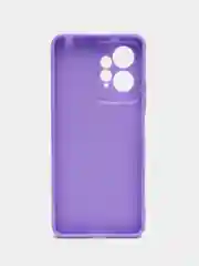 Сиреневый чехол для Redmi Note 12 4G (Редми Нот 12 4Г), силиконовый, матовый
