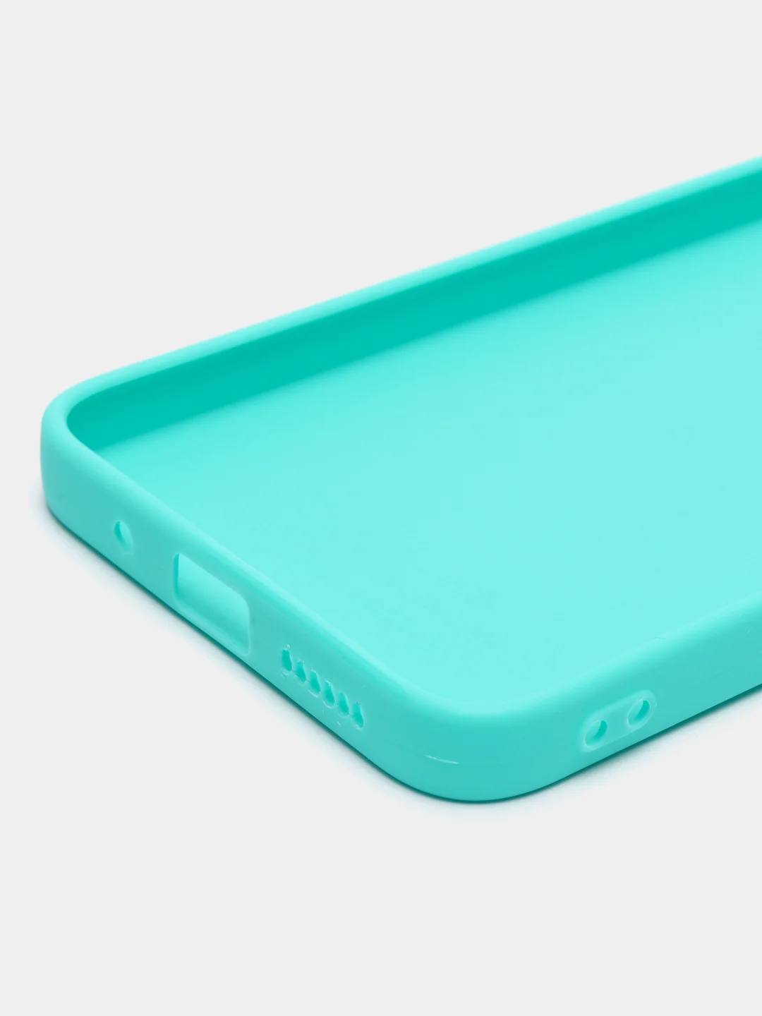 Бирюзовый чехол для Xiaomi Redmi 12 / Сяоми Редми 12, силиконовый, матовый