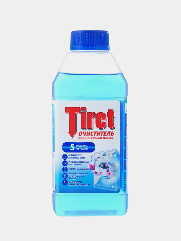 Очиститель для стиральных машин Tiret, 250 мл