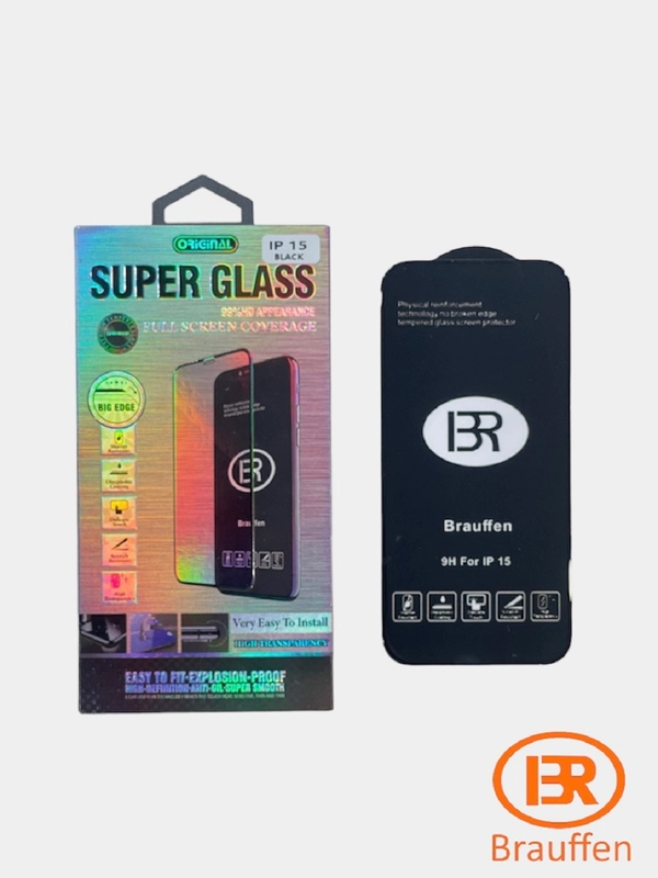 Стекло Brauffen для iPhone 14, 13, 12, 11, X, XR, 13mini, 14 Pro, 13 Pro, 14 Pro Max Айфон