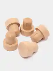 Карамельный пробка, по 5 штук, полимерная, Камю, 19,5 мм, для бутылок