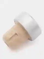 Серебряный пробка, по 5 штук, полимерная, Камю, 19,5 мм, для бутылок