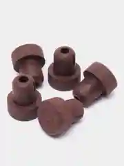 Шоколадный пробка, по 5 штук, полимерная, Камю, 19,5 мм, для бутылок