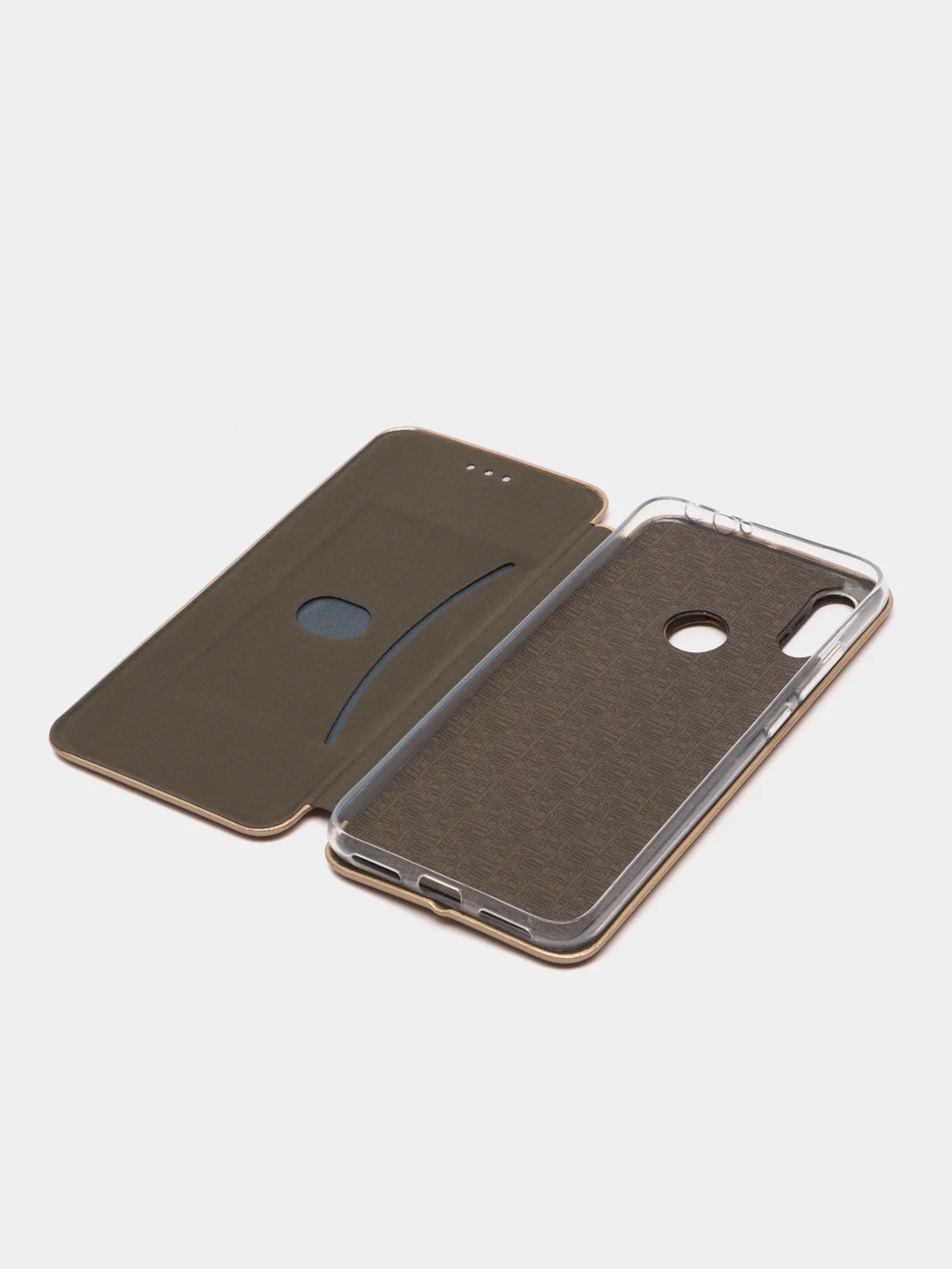 Золотой чехол-книжка для Poco M3 Pro