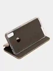 Золотой чехол-книжка для Poco M3 Pro