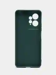 Тёмно-зелёный чехол для Redmi Note 12 4G (Редми Нот 12 4Г), силиконовый, матовый