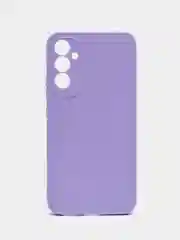 Сиреневый чехол для Samsung Galaxy A34 (Самсунг Галакси А34), силиконовый, матовый