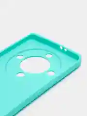 Бирюзовый чехол для Honor X9a / Хонор Х9а, силиконовый, матовый