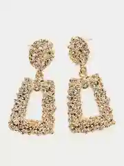 Массивные серьги-подвески в форме трапеции Isidora