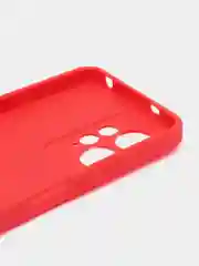 Красный чехол для Redmi Note 12 4G (Редми Нот 12 4Г), силиконовый, матовый
