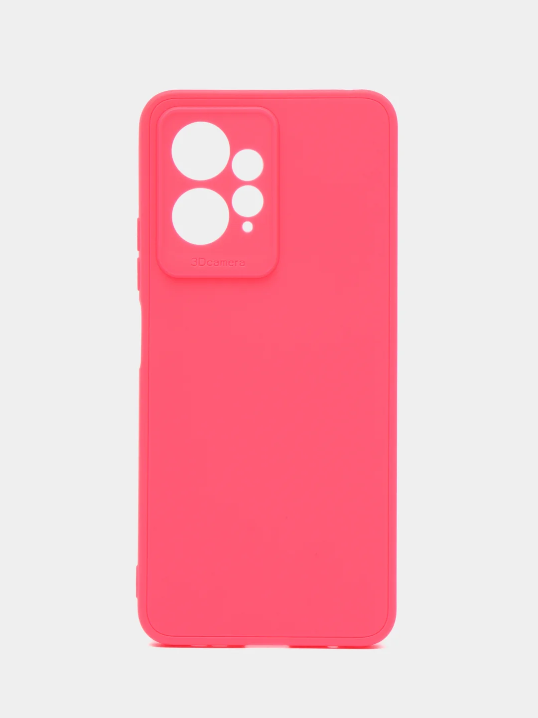 Фуксия чехол для Redmi Note 12 4G (Редми Нот 12 4Г), силиконовый, матовый