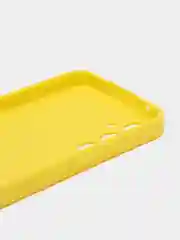 Желтый чехол для Samsung Galaxy A34 (Самсунг Галакси А34), силиконовый, матовый