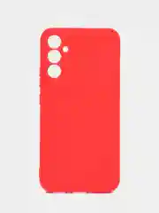 Красный чехол для Samsung Galaxy A34 (Самсунг Галакси А34), силиконовый, матовый