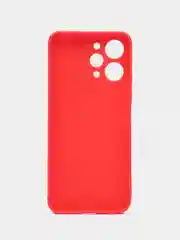 Красный чехол для Xiaomi Redmi 12 / Сяоми Редми 12, силиконовый, матовый