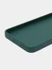 Тёмно-зелёный чехол для Xiaomi Redmi 12 / Сяоми Редми 12, силиконовый, матовый