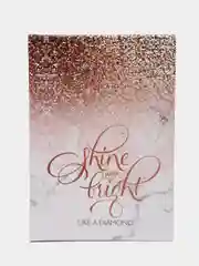 Ежедневник А6 "Like a diamond", 80 листов, в твердой обложке