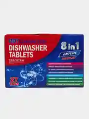 Красный таблетки для посудомоечных машин Ecologica all in one Fasty clean Action, 10 в 1