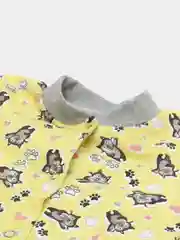 Желтый комбинезон детский, кулирка