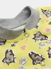 Желтый комбинезон детский, кулирка