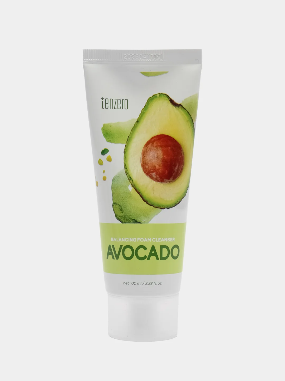 Желтый пенка для умывания лица Tenzero Balancing Foam Cleanser